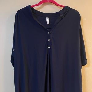 Navy blouse
